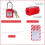 Locking Tag Kit Hasps, Clamps and Universal Multi-Pole Circuit Breaker Locks, Security Padlocks, Plug Locks 7