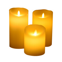 LED-Kerze mit flackerndem Licht (sanftes Schwingen)  M