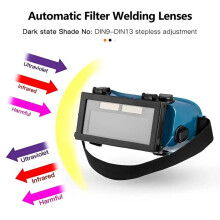 Solar Auto Darkening Welding Mask Welding Helmet Eyes Goggle/ Glasses Helmet for Welding Machine/Equipment A