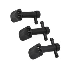 3Pcs Windshield Washer Nozzles 12778850 12778849 Windshield Washer Nozzle Water Spray for 9-3 9-3X 2003-2011