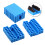 32 Holes Bit Organiser Screwdriver Bit Holder Drill-Blue 2pcs 7