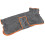 Robe de bain pour chien taille M gris absorbant séchage rapide 16