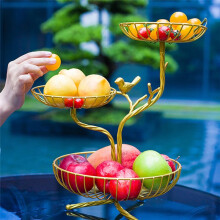 3-Tier Fruit Basket Holder Decorative Fruit Bowl Rack Metal Stand Table Countertop Holder for Vegetables Bread Snack