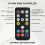 ARGB Controller to  RGB Remote  Controller Adapter RGB Remote Controller for PC Fan Cooling Fan Light Strip 5