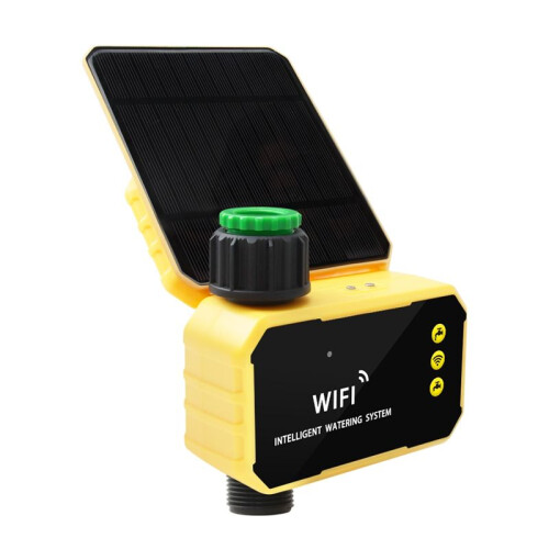Household WIFI Solar Irrigation Timer  APP Control Automatic Irrigation System Outdoor Water Timer Garden Tool