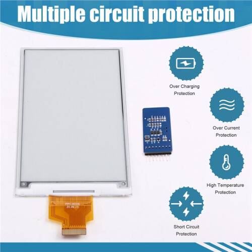 4.26-Inch Capacitive E Ink Touchscreen 4-Gray E-Paper Display High Resolution for DIY E-Reader Industrial Instrument 2