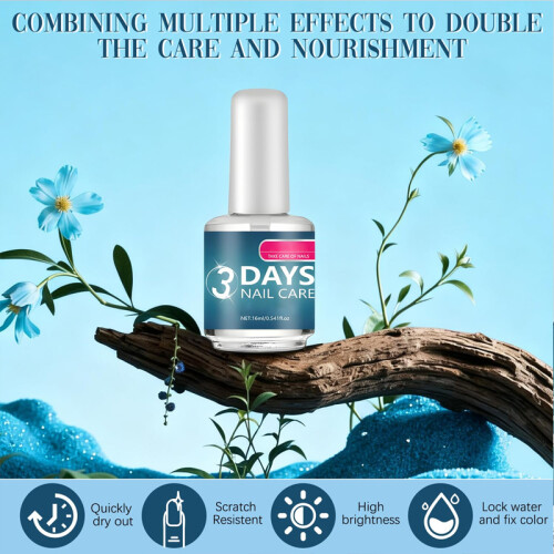 3 PCS 3 Days Nail Care for Dry, Weak, Fragile 2