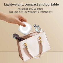 Lampe de Poche LED Rechargeable à Clip pour Selfie, 3 Modes de Luminosité Réglables, pour Photographie sur Téléphone.