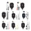 Pendulum Clock Movement and Hands Kits for Wall Decors-Style14 2