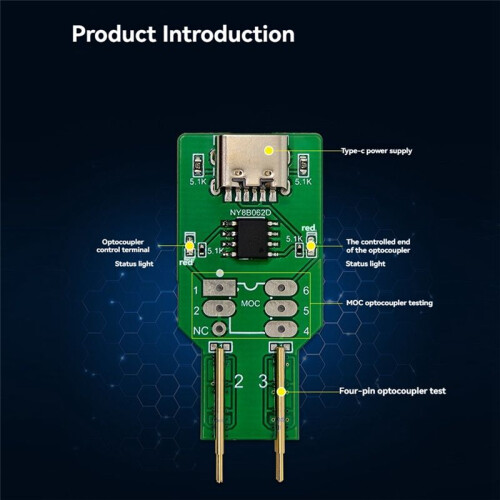 Optocoupler Tester Optocoupler Test Detection Tool Optocoupler Online Test Module Optocoupler Electronic Repair Tool