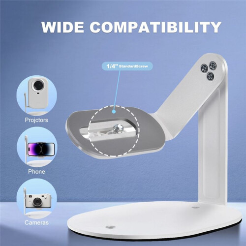 3-in-1 Universal Projector Bracket Desktop Wall Mounted Celling Suspended Holder Stand 360 Rotate Projector Bracket 1