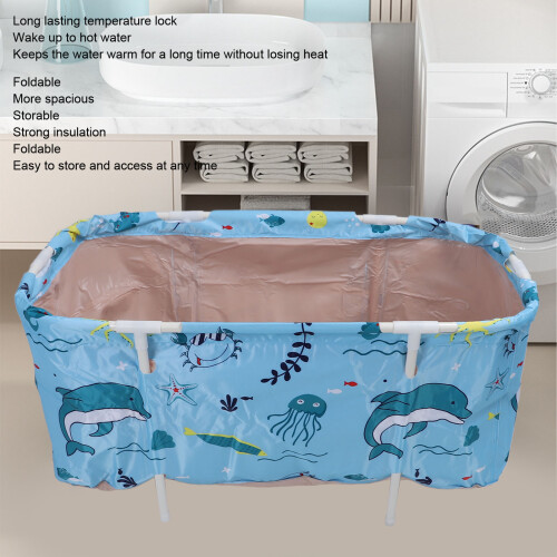 Portable Folding Bath for Full Body Relaxation