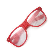 Special Heart Effect Glasses Heart-Red transparent C