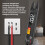 High Accuracy Clamp Multimeter 3 in 1 U Shape AC/DC Current & Voltage Tester 7