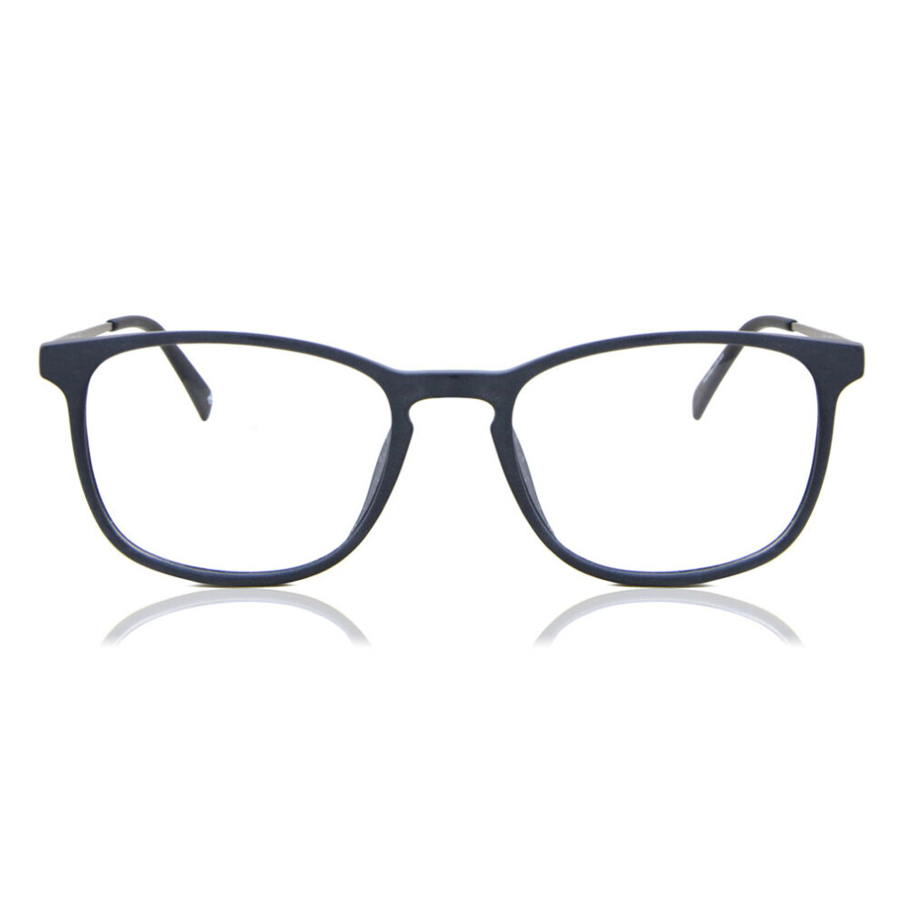 Smartbuy Collection Dark/Blue Full Rim Square Peninsulas Ac7c Unisex Eyeglasses