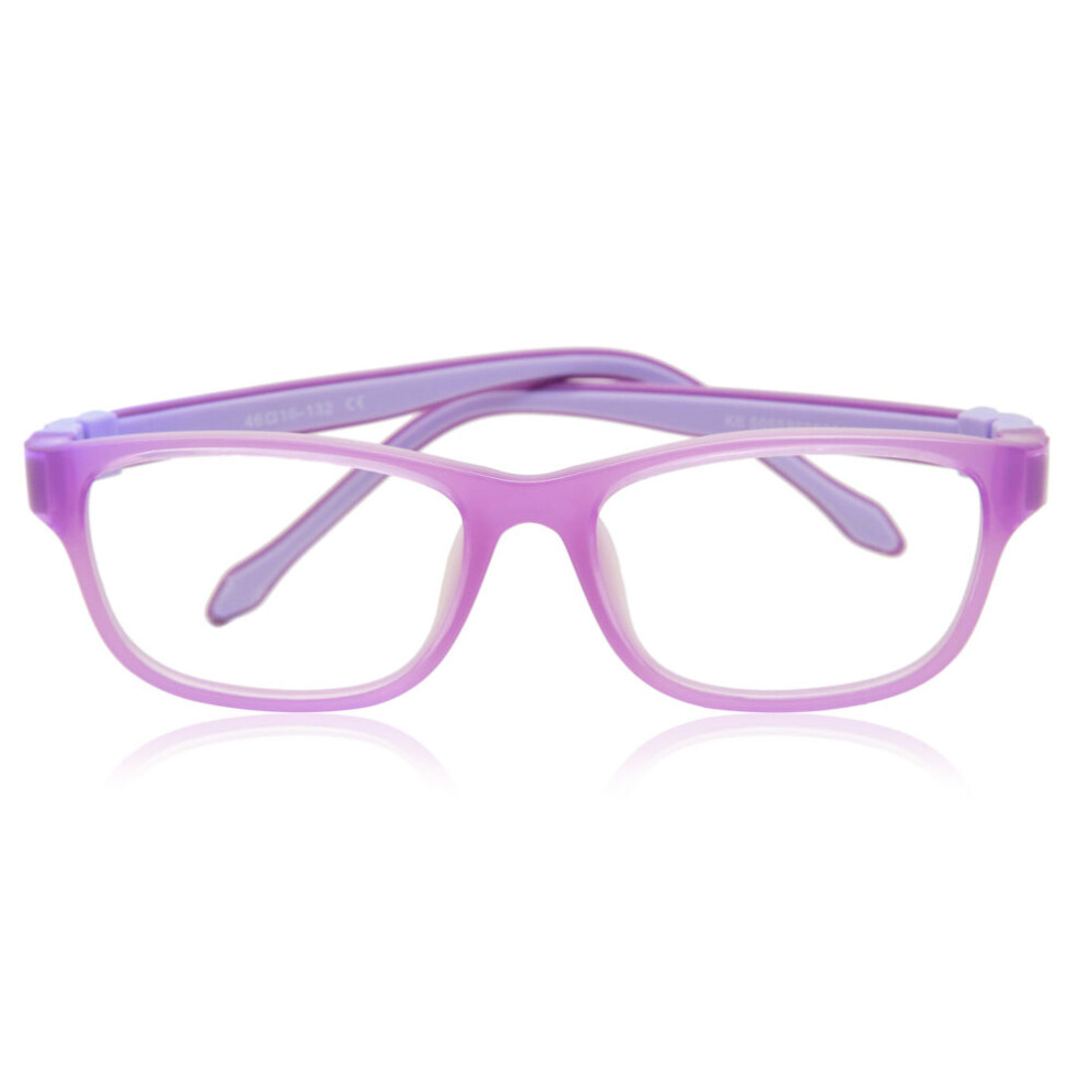 Smartbuy Collection Purple Full Rim Square Smartbuy Kids Jukesc K6 Kids Eyeglasses