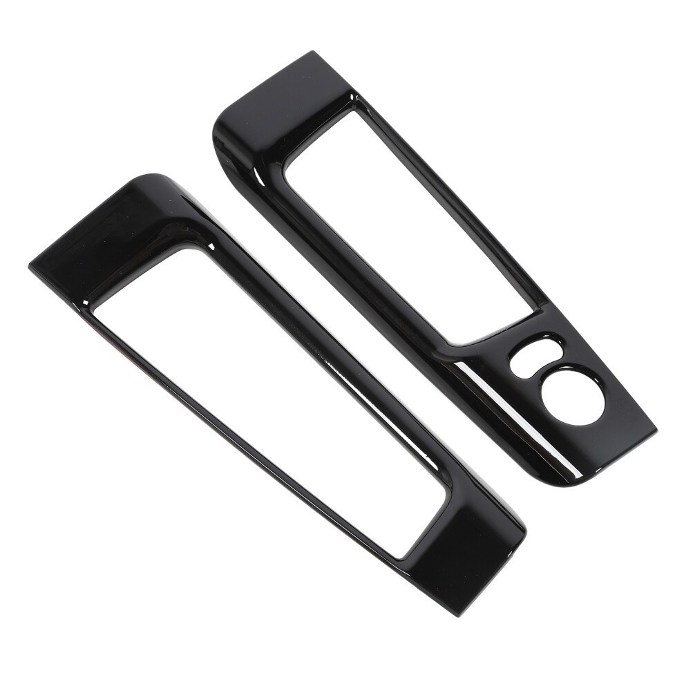 Interior Door Storage Organizer Frame Trim For Abarth 595 Lhd Glossy Black 5001388209820