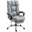 Homcom HOMCOM Pet-Friendly Leather Recliner Computer Chair with Footrest, Grey 2