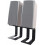 5.3In Height Monitor Speaker Stand Riser Comfortable Viewing Angle Stand Mount Solid Speaker Support Metal Riser 6