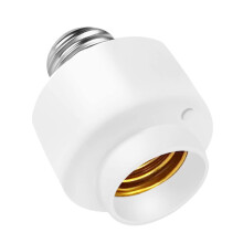 1 Pack Tuya Life Wifi Light Bulb Socket Adapter E27 Lamp Base Holder for Amazon Alexa Home