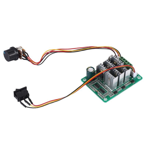 BLDC Three Phase Brushless Sensorless Motor Controller BL01 15A Violent Fan Modulation DC5V6V9V12V36V Forward and Reverse
