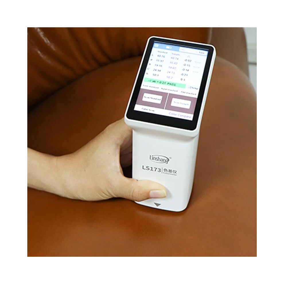 Linshang Ls173 Touch Screen Colorimeter For Coating Ceramic Plastic Paint Color Measurement Comparison 6033360348189