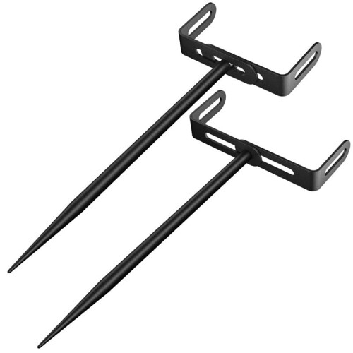 Downspout Bracket,Heavy Duty Size-Adjustable Storm-Proof Downpipe Bracket,Easy Install,for Lawn,Yard & Industrial Use 1