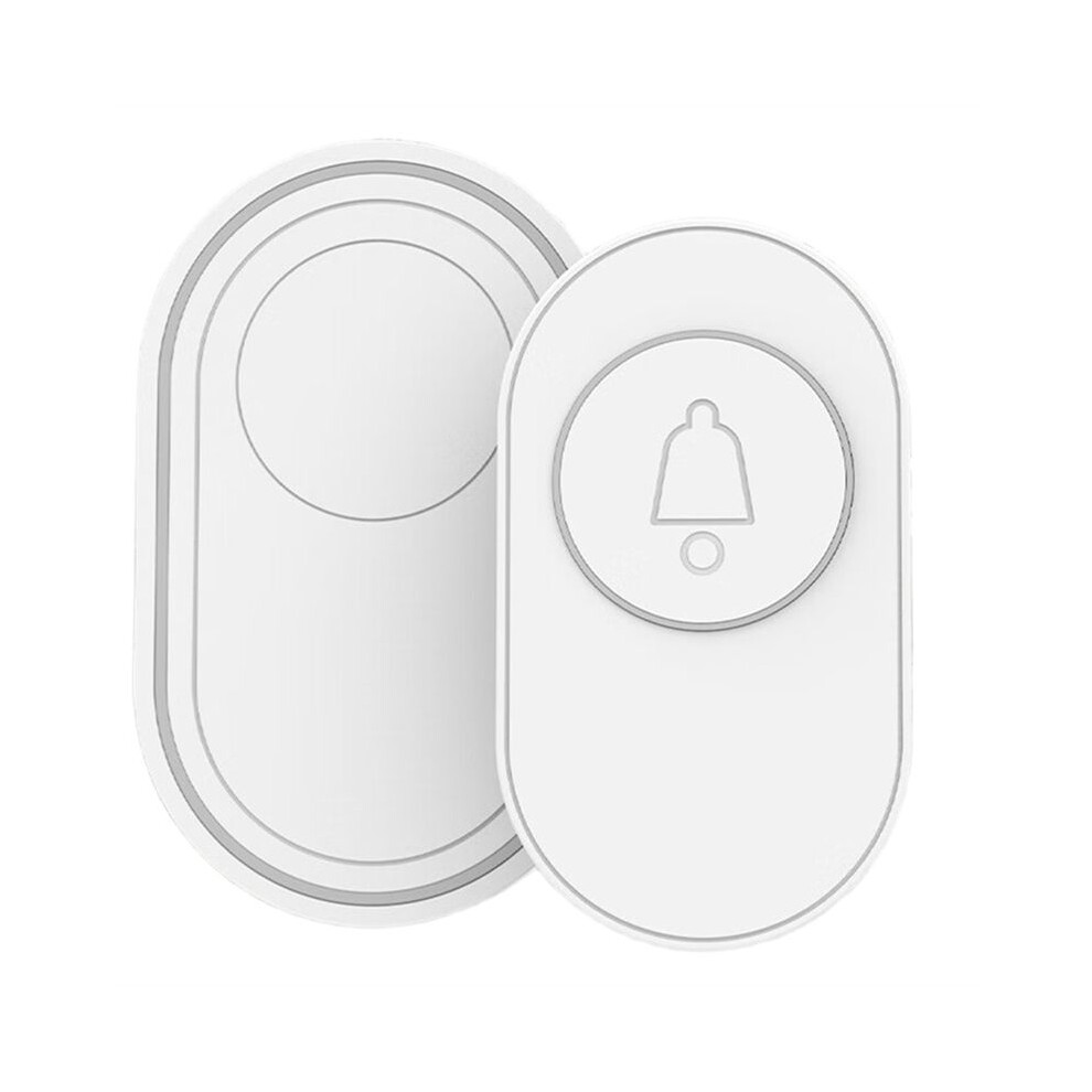 Wireless Doorbell 433Mhz Waterproof Button Adjustable Volume 36 Melodies Ringtones Black Color Indicator Light Remind Eu 4711301621660