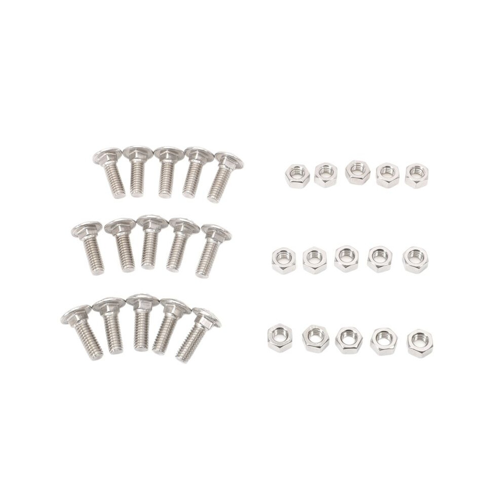 Bumper Bolts And Nuts Bumper Bolts Kit 4A00080-A For Chevelle Malibu 1964-1967 4711256718743