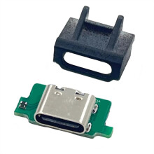 DIY USB-C Type-C Charging Port for Gameboy Micro-GBM Console Replacement USB Port Repair Part Black