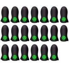 20Pcs Mobile Gaming Finger Sleeves for PUBG Anti-Slip Breathable Thumb Protectors Gamer Finger Covers A