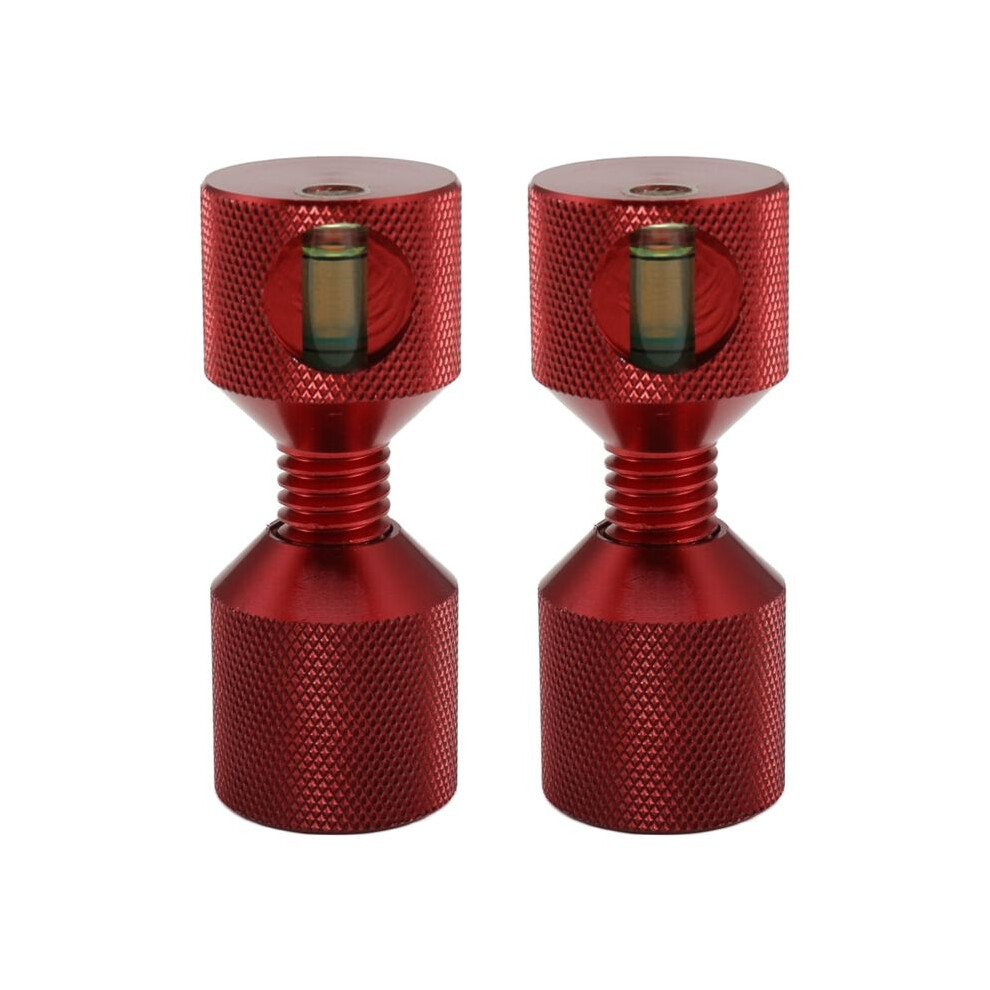 Two Hole Pins Set 1-1/8Inch Aluminum 6061 2 Hole Flange Alignment Pin With Level Gradienter 4711551061469