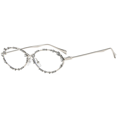 Creative Elegant Sunglasses Polarized Shades Lens Crystal-7