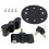 Pack Mount Lock, Locking Pack Mount with Backing Plate Base and 2 Keys, for Fuel Pack, Water Container, Storage Box 5