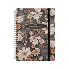 2026 Schedule Planner Daily Planner-Retro flower languag