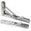 Adjustable Triangle Folding Angle Bracket 10'' Heavy Duty Support Wall Mounted for Bench Table Shelf Furniture Hardware 1