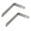 2X Estante de Acero Inoxidable de 125X75 Mm en Forma de L Soporte Angular Soporte Angular 1