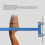 T Shaped Stainless Steel Bow Square Archery String Ruler Blue 3