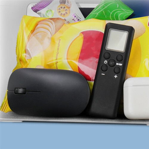 Metal Timed Lock Box,Mobile Phone Lock Box with Timer, Lock Container Self-Controlled  Release Safety Locker(Black) 1