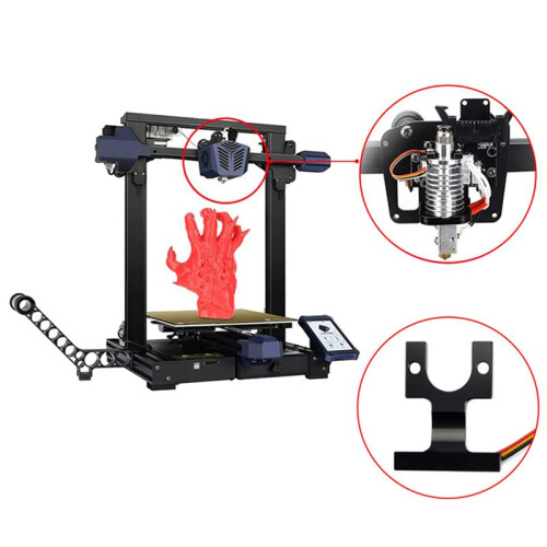 3D Printer Accessories  for Vyper E Kobra Extruder Hot End Mounting Block Automatic Leveling 1