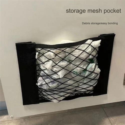 Universal Mesh Cargo Net Wall Sticker Organizer Pouch Bag Storage Mesh Net for Car Trunk,Large Size 1