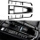 For  Macan 2014-2021 Car Accessories Interior Shift Panel Set Decorative Sticker ABS 6