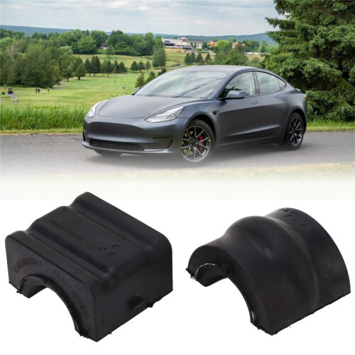 2Pcs Automobile Front Control Arm Bushing Stabilizer Bar Bushing for  Model 3 1144383-00-B Parts