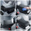 Car Armrest Box Height Pad Universal Central Elbow Rest Support Leather Auto Armrest Cover with Tissue Holder 9