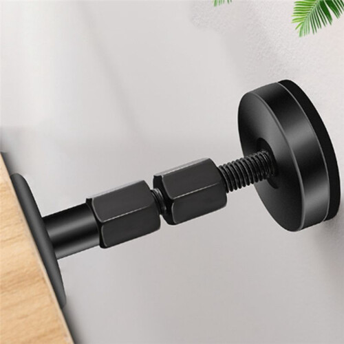 4PCS Headboard Stoppers, Adjustable Threaded Bed Frame Anti-Shake Tool, Bed Shake Support Stabilizer 1