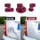 3pcs Car Dent Repair Toolpuller Dent Repair Accessorythickened Circular Washerhail Repair Tool 3