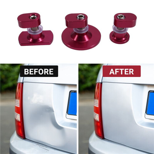 3pcs Car Dent Repair Toolpuller Dent Repair Accessorythickened Circular Washerhail Repair Tool 2