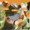 Tablier de selle de poulet imperméable pour-Poulet arc-en-ciel 5