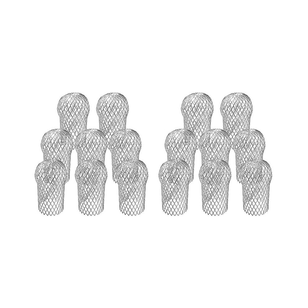 16 Pack Gutter Downspout Guards,Gutter Strainer Gutter Downspout Protectors For Preventing Blockage Leaves Debris 4711537933315
