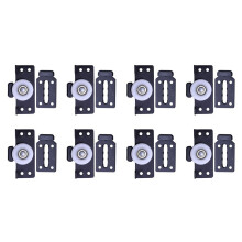 16 Pcs Sliding Door Wardrobe Pulleys Wooden Door Sliding Door Small Hanging Wheels Silent Sliding Door Wheels